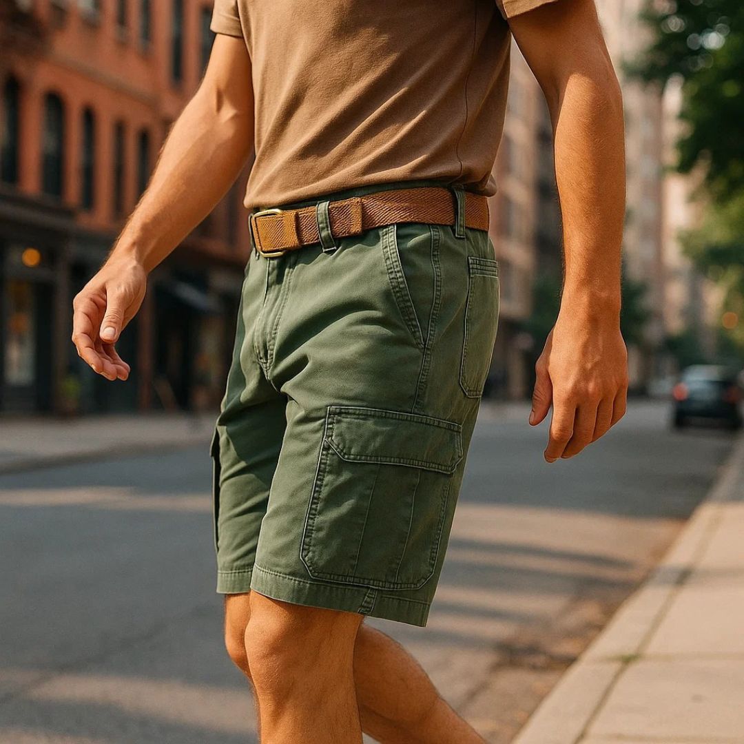 FriluftFlex | Slitstarka cargoshorts för maximal rörelsefrihet
