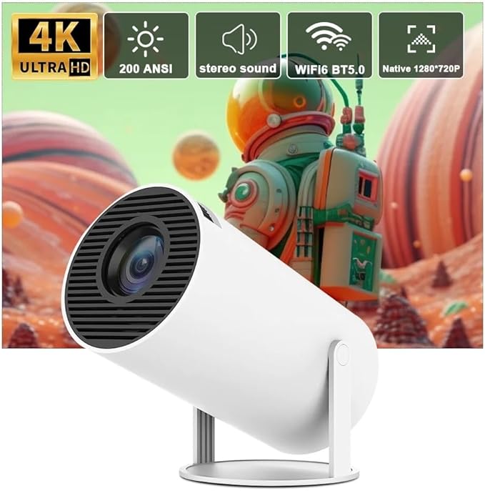 SmartBeam | Smart 4K HD-projektor - hemmabio i vardagsrummet
