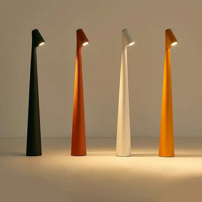 GlowLyse | Minimalistisk trådlös LED-bordslampa
