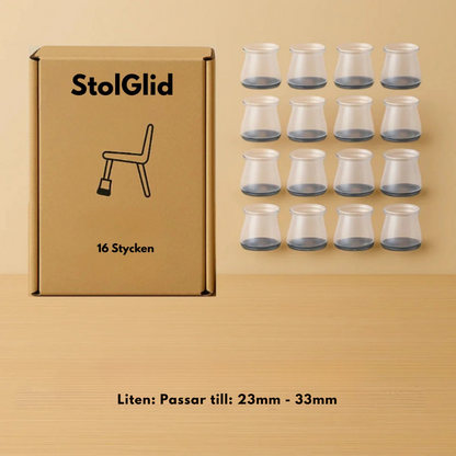 StolGlid | Skyddar golv & stoppar oljud