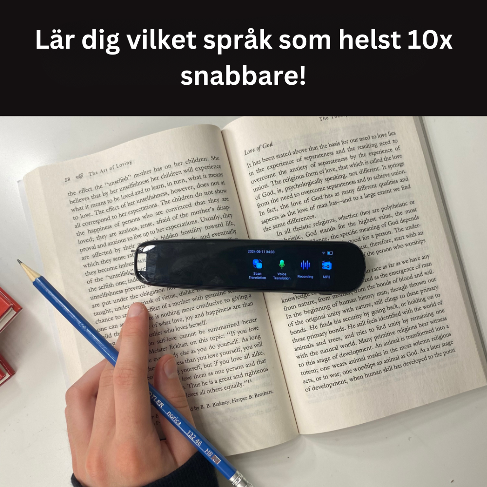 SkandiPen  | Översätt vilket språk som helst direkt med ett klick