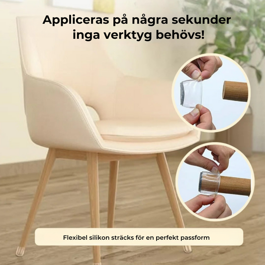 StolGlid | Skyddar golv & stoppar oljud
