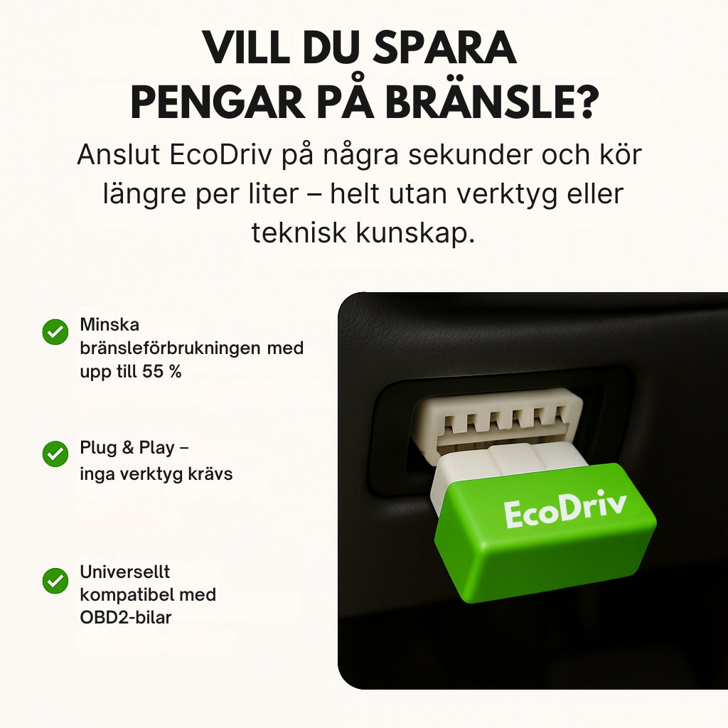 EcoDriv | Spara bränsle med varje kilometer