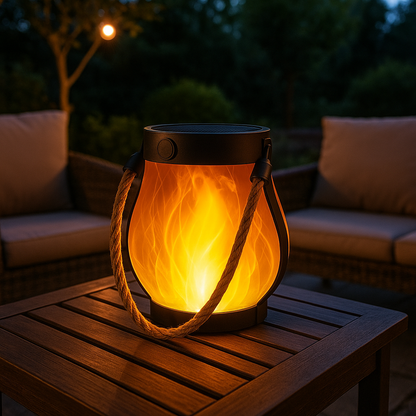 EldGlöd | Trådlös lampa med magiskt ljusspel