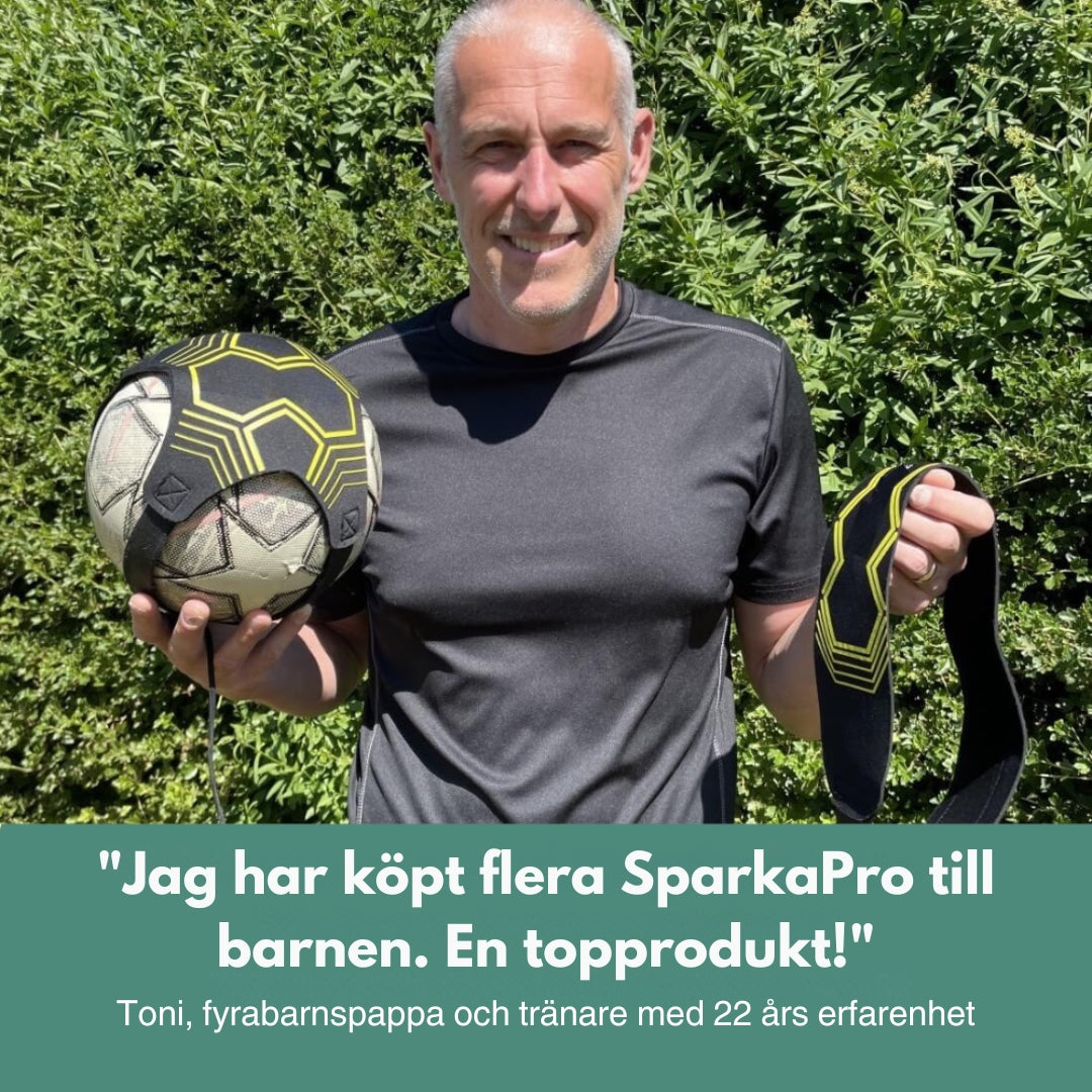SparkaPro | Fotbollsträning när du vill, var du vill
