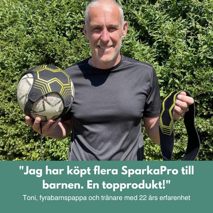 SparkaPro | Fotbollsträning när du vill, var du vill
