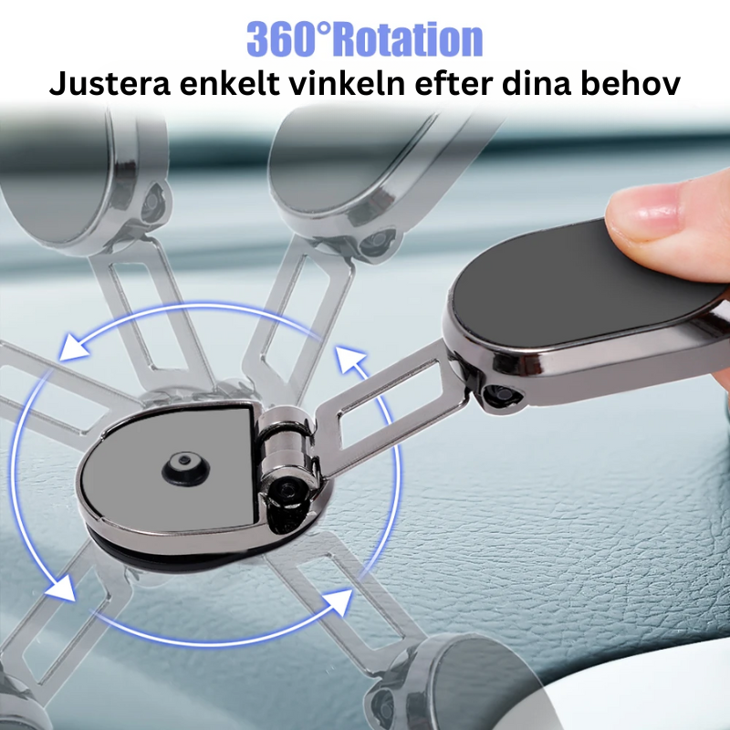 NordGrip | Den Eleganta & Säkra Magnetiska Biltelefonhållaren