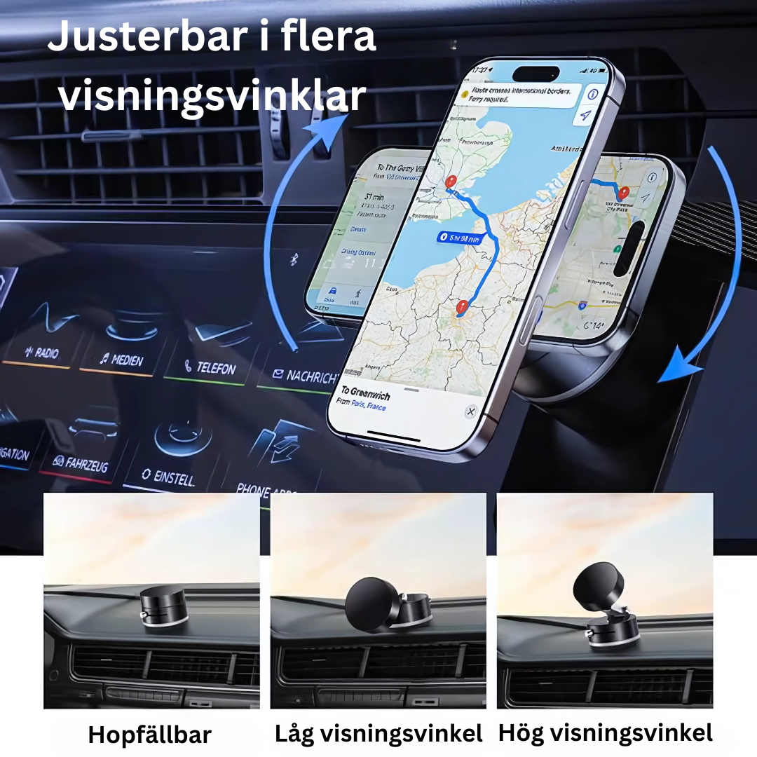 SveaMount | Den ultimata magnetiska mobilhållaren för säker och handsfree användning