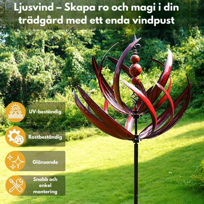 Ljusvind | Skapa ro och magi i din trädgård med ett enda vindpust
