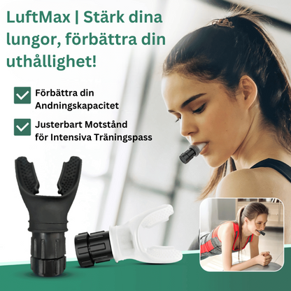 LuftMax | Stärk dina lungor, förbättra din uthållighet!