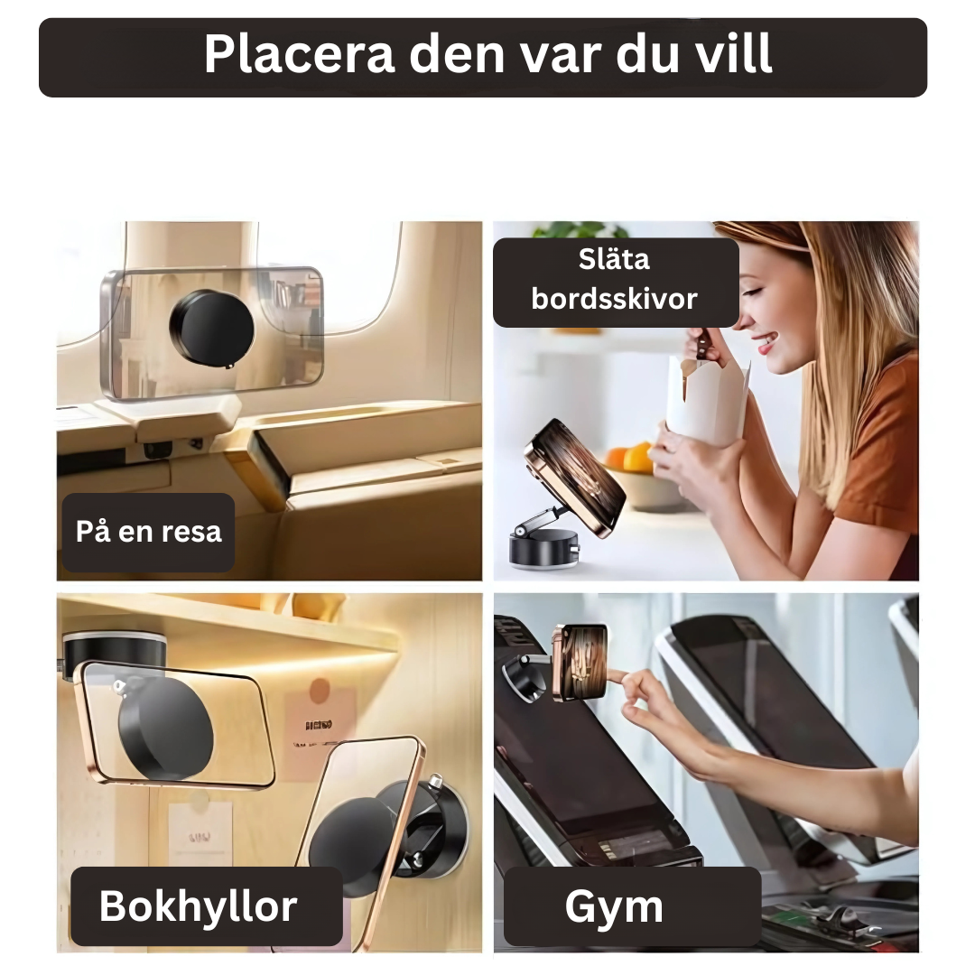 SveaMount | Den ultimata magnetiska mobilhållaren för säker och handsfree användning