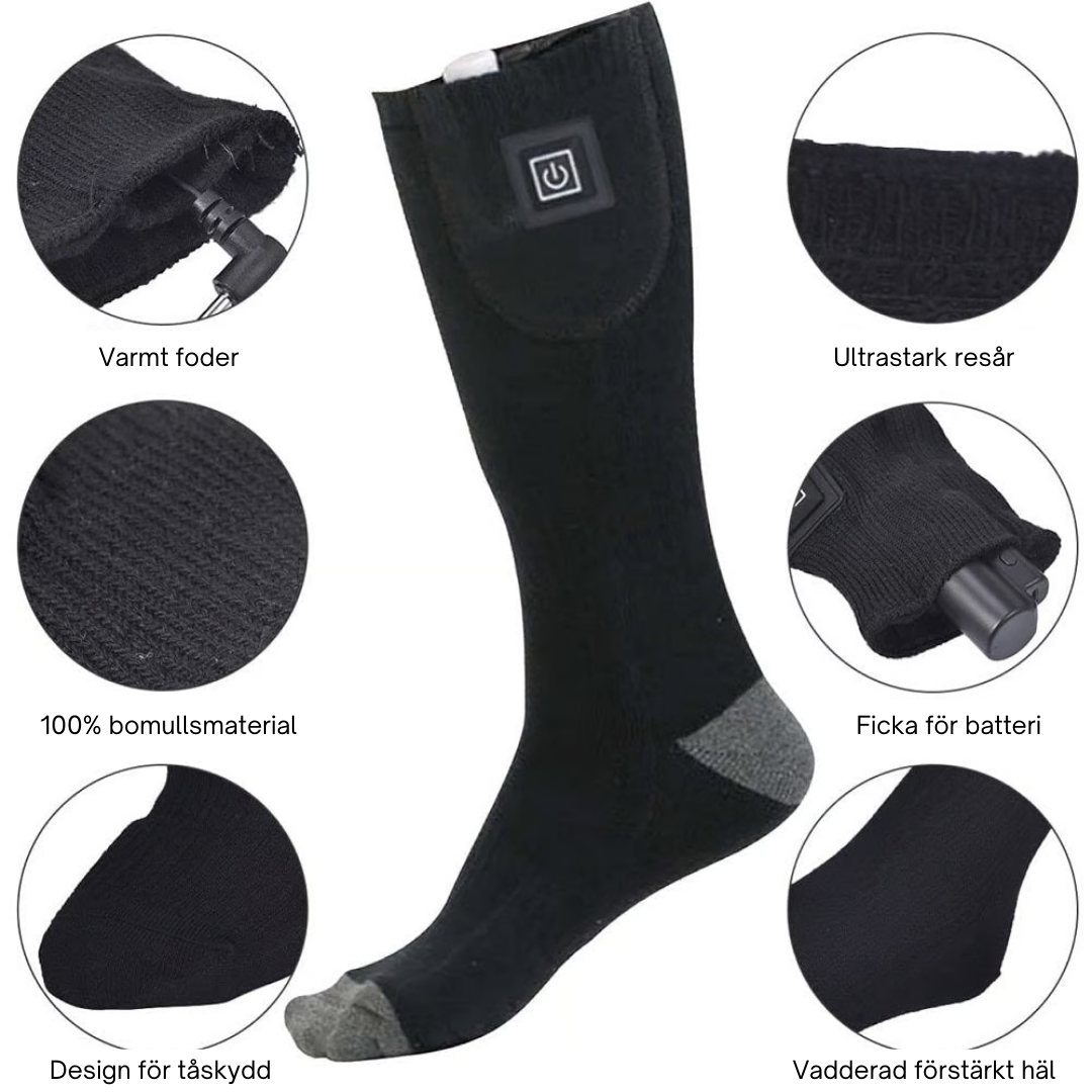 HeatPro Socks | Den ultimata lösningen mot kalla fötter!