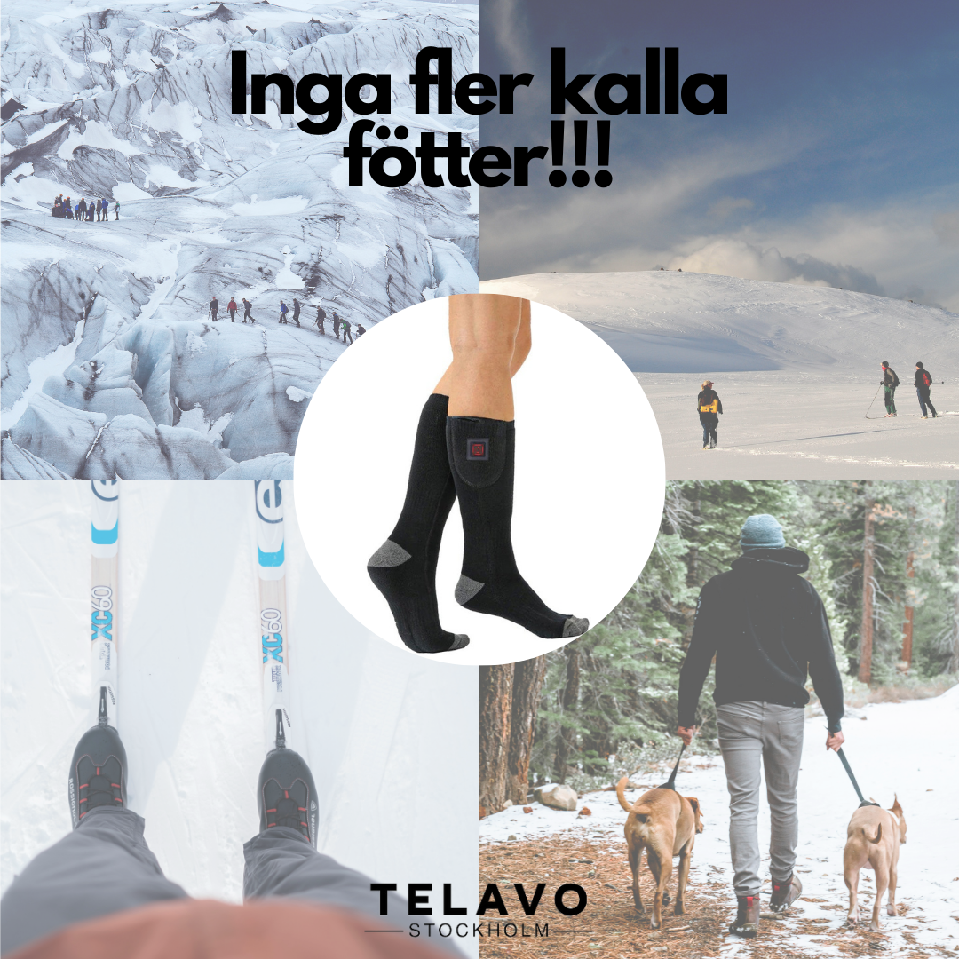 HeatPro Socks | Den ultimata lösningen mot kalla fötter!