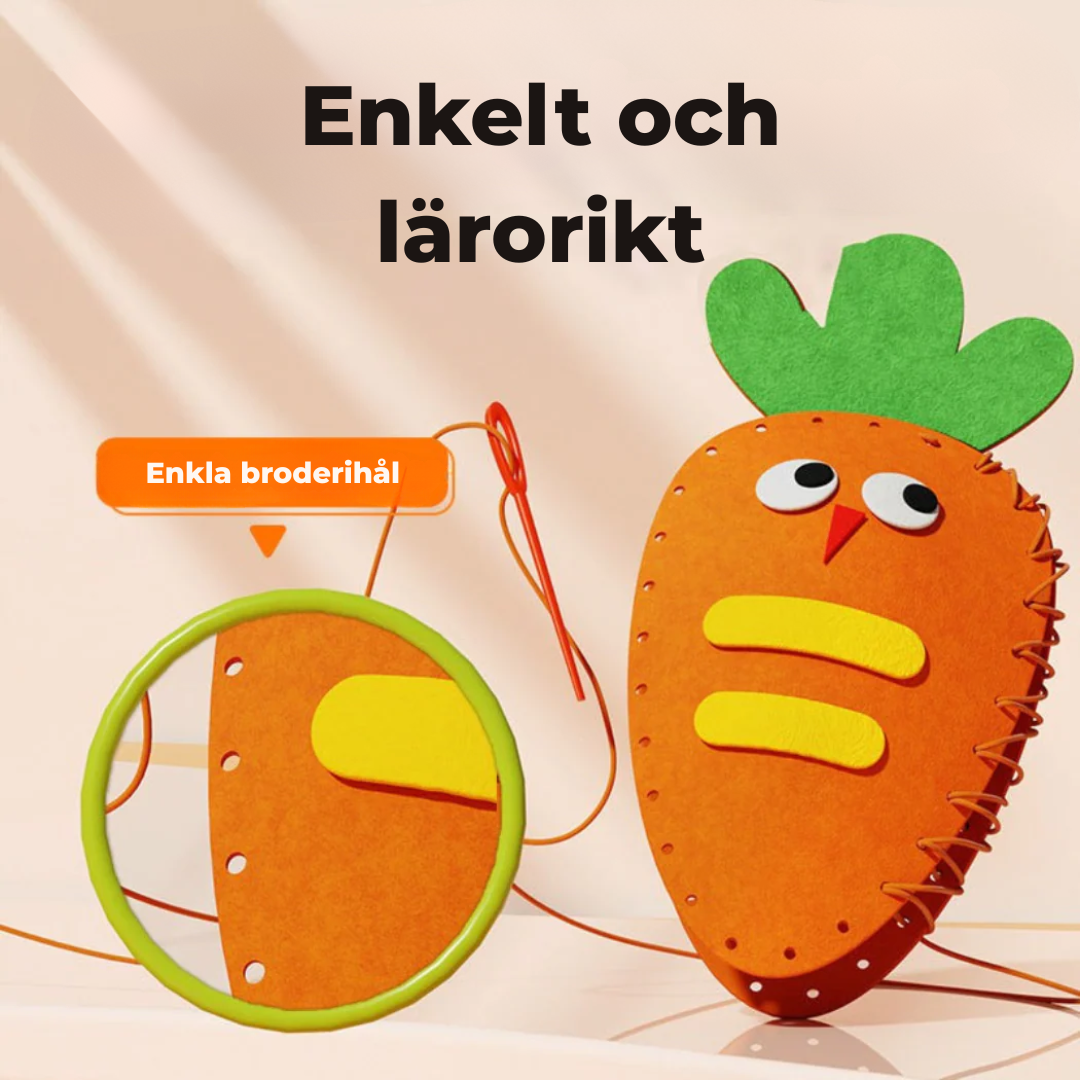 SyGlädje | Kreativt broderikit som utvecklar fantasin