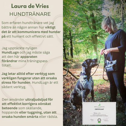 HundLugn | Stoppa oönskat beteende direkt & skonsamt