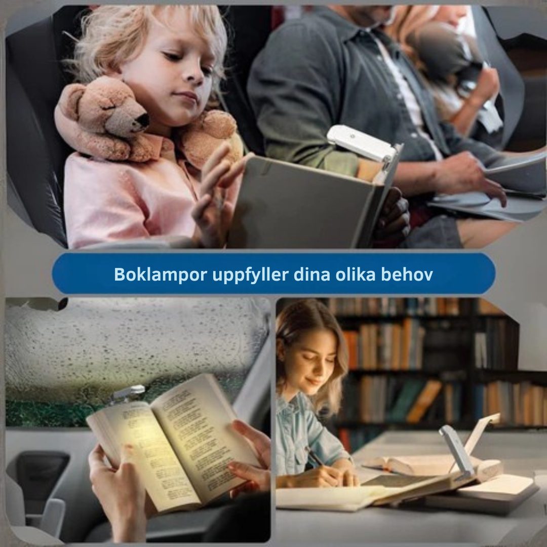 LjusLäs | Läs bekvämt var som helst, när som helst