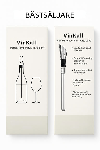 VinKall | Håll din vin perfekt kyld varje gång