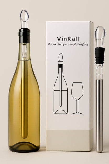 VinKall | Håll din vin perfekt kyld varje gång