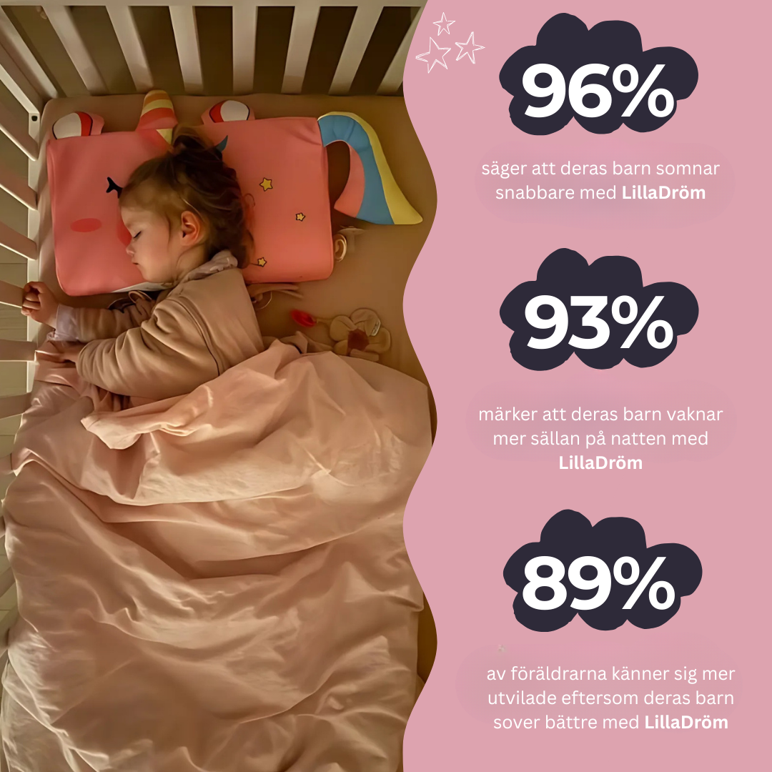 LillaDröm | Ergonomisk komfort för djupare och tryggare sömn – speciellt för barn